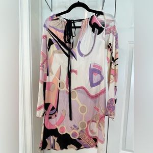 pucci silk dress